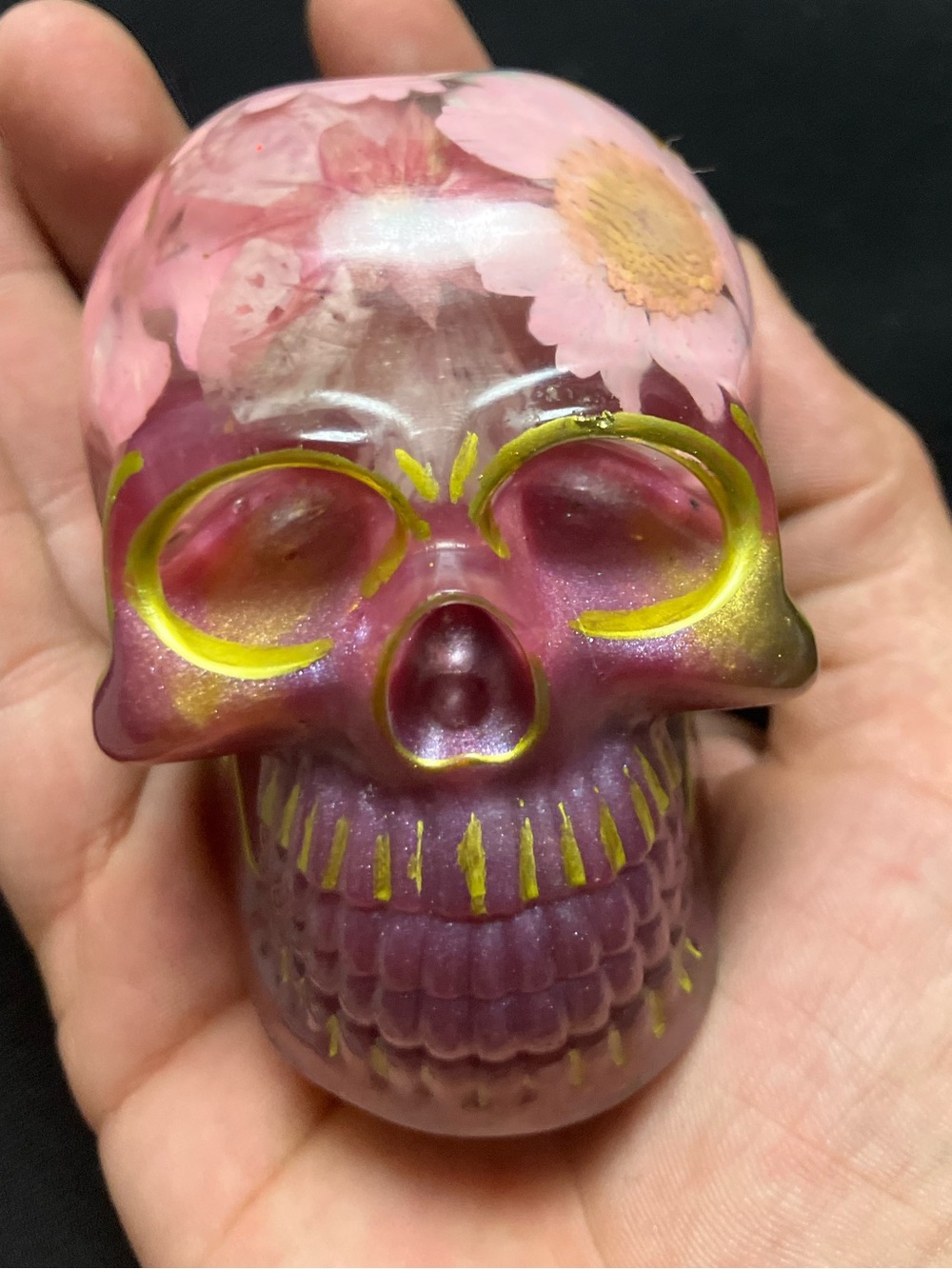 Eternal Bloom Skull / Ruby Reyna Arts decor